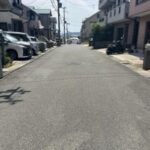 前面道路写真です１